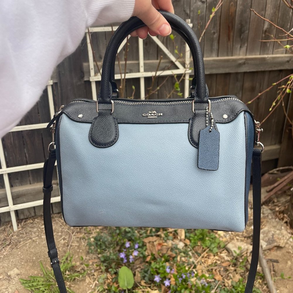 Coach Rowan Satchel In Colorblock - image 1